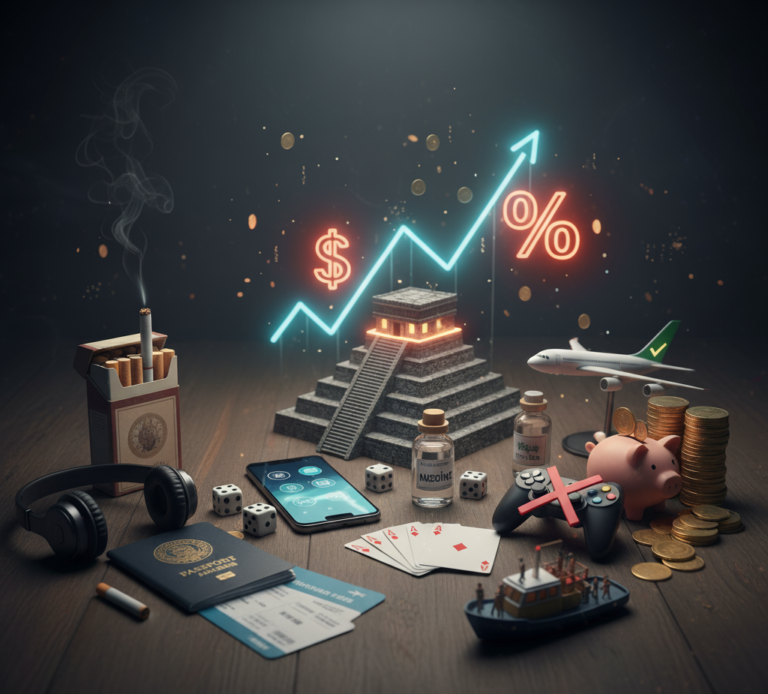 Estos son algunos de los impuestos que subirán el próximo año en México